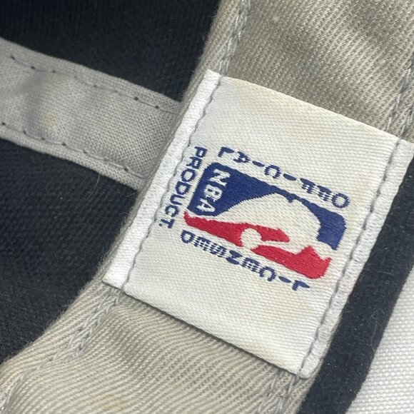 San Antonio Spurs NBA Reebok Hat One Size Adjustable Velcro Strap Black & Gray - Picture 5 of 10